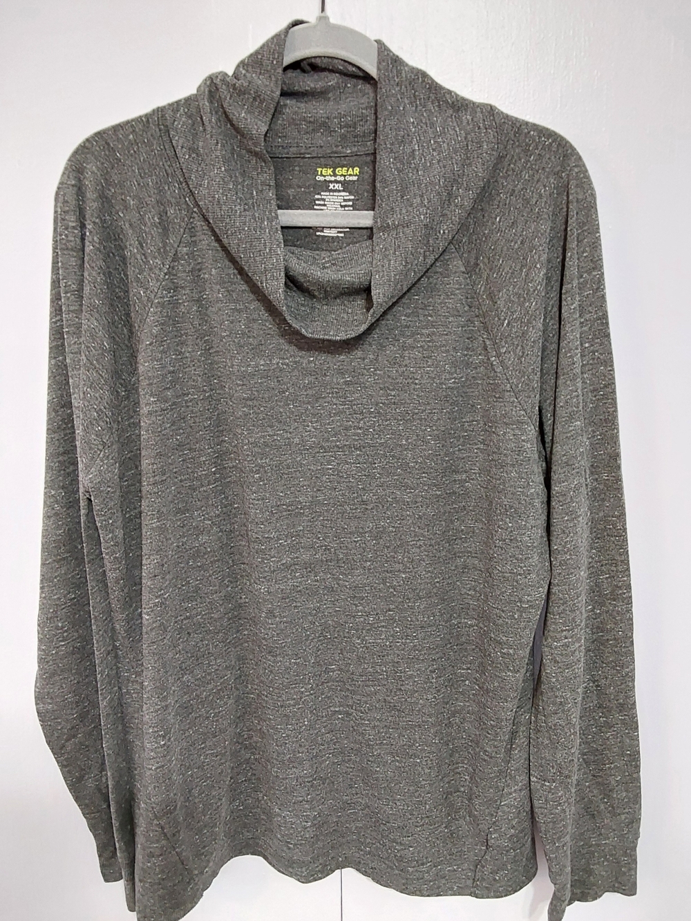 tek gear Womens Gray Turtleneck Sweater - Soft Knit